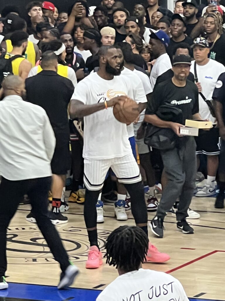 LeBron James Dominates at The Drew League