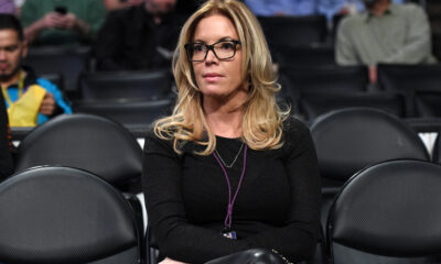 Jeanie Buss owner of the Los Angeles Lakers