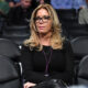 Jeanie Buss owner of the Los Angeles Lakers