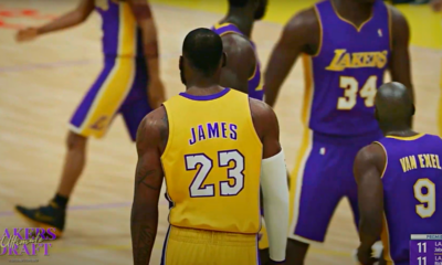 LeBron James and Nick Van Exel 2k