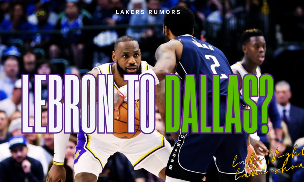 Kyrie Irving has asked Lebron James about playing with him and Luka Doncic on the Dallas Mavericks. Do you buy Lebron reuniting with Kyrie on the Mavericks? Let us know in the comments!